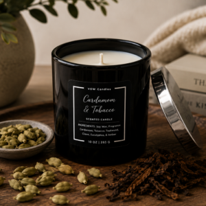 Cardamom & Tobacco Candle | Christian Soy & Beeswax Candle
