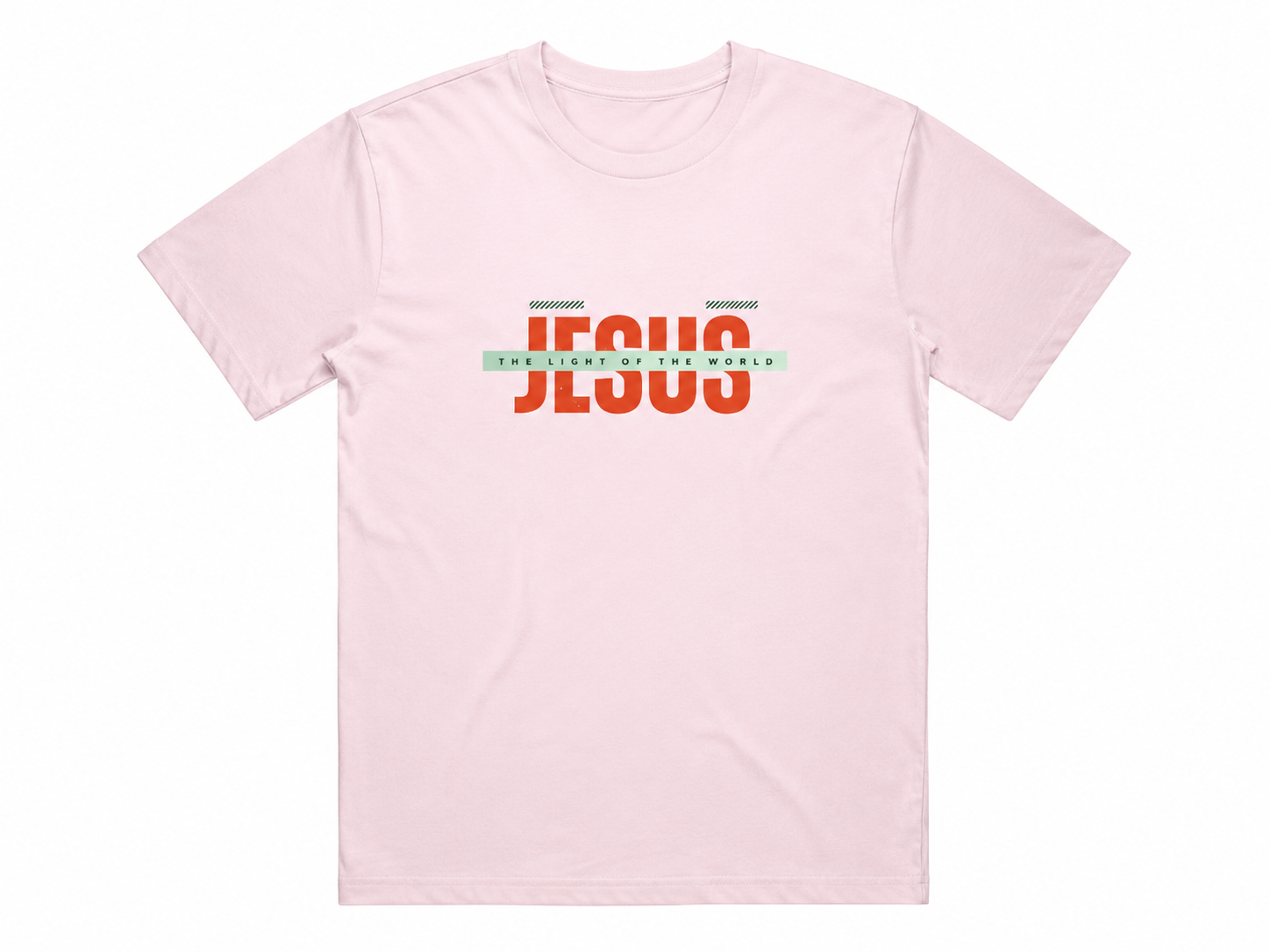 Jesus The Light of the World Christian T-shirt – John 8:12 – VOW Apparel